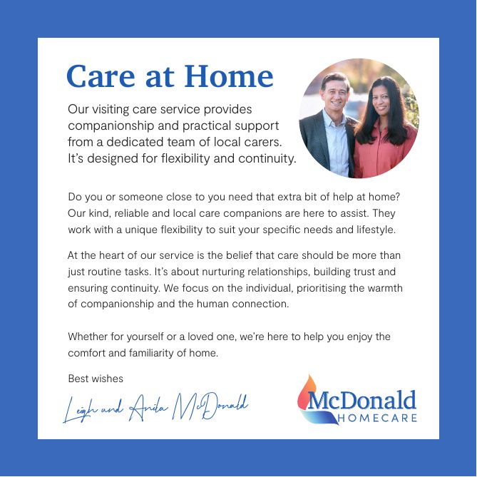 Cover of the visiting care leaflet